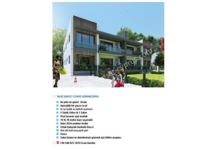 Satılık Daire Süper Lüks Konut 2+1 Kktc Gazimağusa (Mağusa) Yeni Boğaziçi