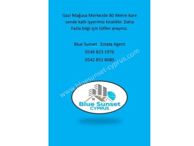 Kiralık Dükkan İşyeri Kktc Gazimağusa (Mağusa)