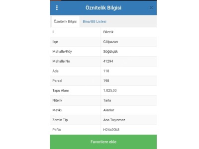 Bilecik Gölpazarı Söğütcük 1025 M2 Satılık Tarla Köyü