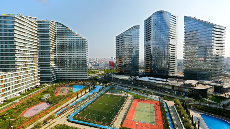 Göztepe Mah. Bağcılar Satılık Daire |  3.5+1 Oda | 179M2 350.000$  Krediye Uygun  | 16. Kat | Merkezi Isınma(Pay Ölçer) | 2 Banyo | 1 Yatak Odası Resim-1