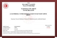 TAŞINMAZ TİCARETİ YETKİ BELGESİ