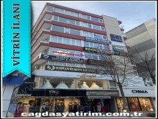 ÇAĞDAŞ TAN KIZILAY İZMİR CAD. ÖN CEPHE KİRALIK 3+1 İŞYERİ