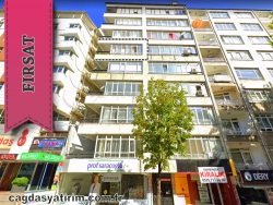 Çankaya Fidanlık Mah. Kiralık Ofis / Büro 3+1 130 M2 | 5. Kat | Doğalgaz(Kombi) | 1 Banyo