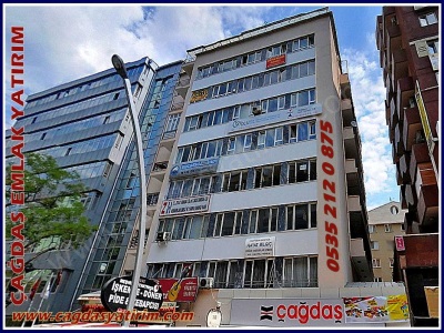 Çağdaş Tan Satılık Ofis  Büro Kızılay Mithatpaşa Da 450 M2 Kapalı Teraslı Çankaya Fidanlık Mah