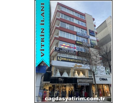 ÇAĞDAŞ TAN KIZILAY İZMİR CAD. ÖN CEPHE KİRALIK 3+1 İŞYERİ