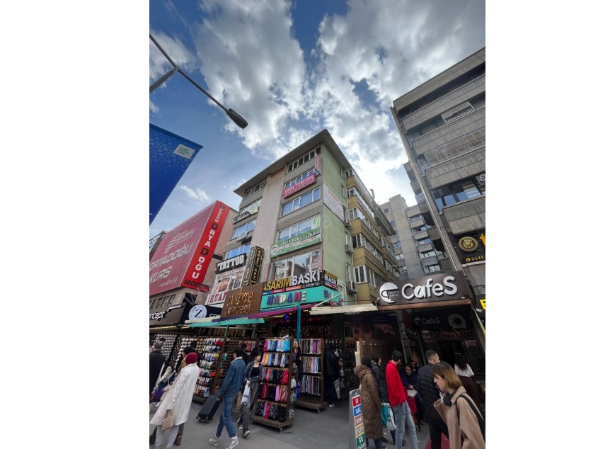 ÇAĞDAŞ TAN KIZILAY KARANFİL 1 DE SATILIK ÖN CEPHE İŞ YERİ