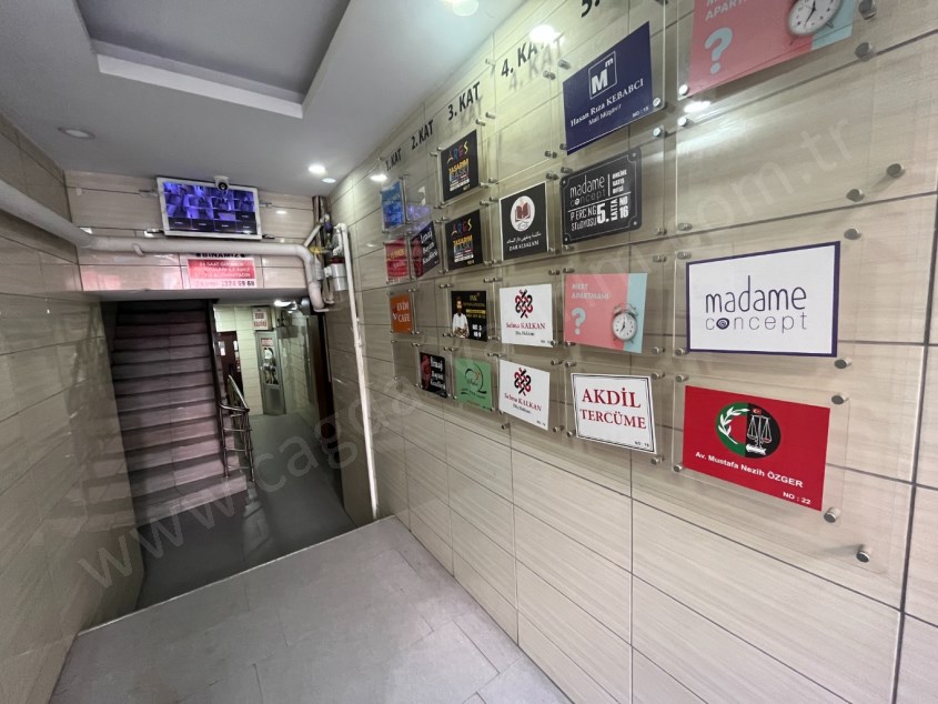 ÇAĞDAŞ TAN KIZILAY KARANFİL 1 DE SATILIK ÖN CEPHE İŞ YERİ