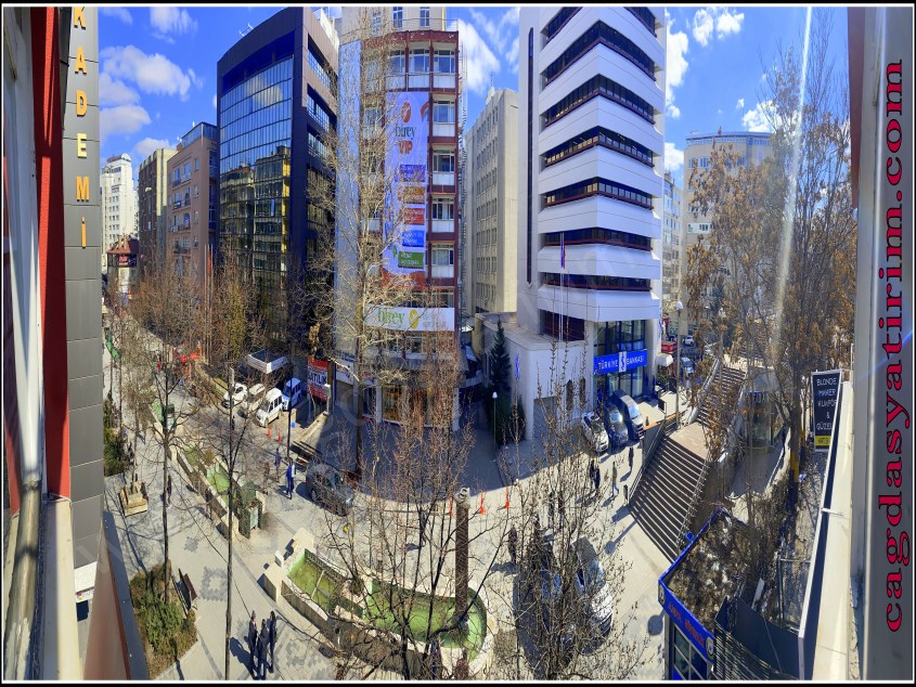 ÇAĞDAŞ TAN KIZILAY İZMİR CAD. ÖN CEPHE KİRALIK 3+1 İŞYERİ