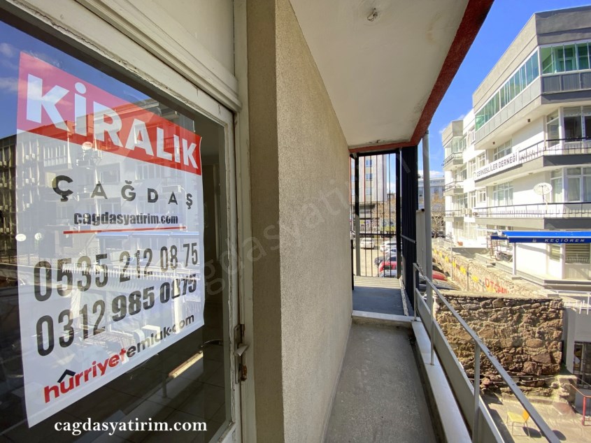 ÇAĞDAŞ TAN KIZILAY İZMİR CAD. ÖN CEPHE KİRALIK 3+1 İŞYERİ