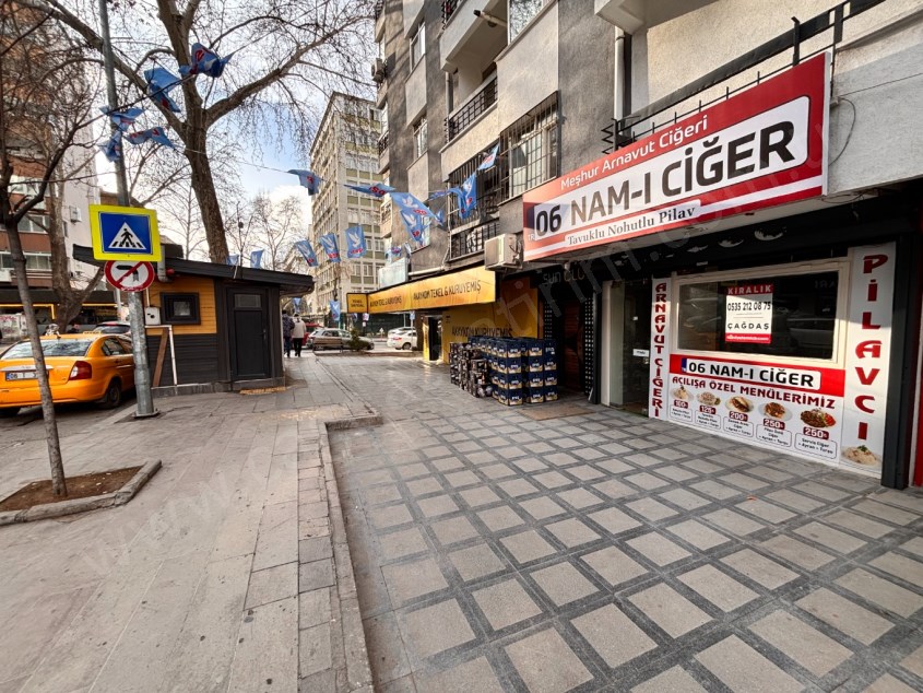 ÇAĞDAŞ TAN KIZILAY YÜKSEL CAD. KİRALIK DÜKKAN