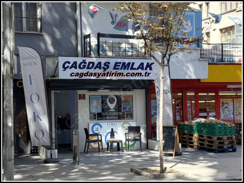 ÇAĞDAŞ TAN KIZILAY YÜKSEL CAD. KİRALIK DÜKKAN