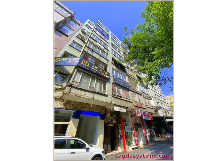 ÇAĞDAŞ TAN KIZILAY, MİTHATPAŞA CAD. ÜZERİNDE KİRALIK 2+1 BÜYÜK OFİS
