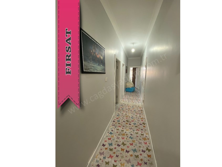 ÇAĞDAŞ TAN KİRALIK OFİS İŞYERİ ZİYA GÖALP BULV. ÜZERİNDE FULL YAPILI 3+1