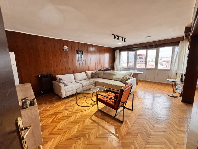 ÇAĞDAŞTAN KOCATEPE KIZILIRMAK TA MANZARALI EŞYALI KİRALIK 1+1 DAİRE