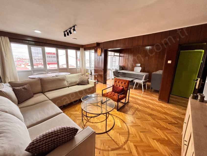 ÇAĞDAŞTAN KOCATEPE KIZILIRMAK TA MANZARALI EŞYALI KİRALIK 1+1 DAİRE