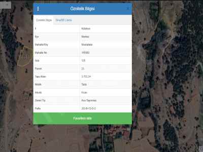 Field For Sale in  Turkey, Kutahya, Downtown, Mustafalar Koyu , 3752 m2