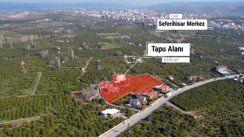 Camikebir Mah. Seferihisar Satılık Çiftlik |  8+ Oda | 600M2 2.000.000€  Krediye Uygun  | Komple Bina | Klima | 13 Banyo | 12 Yatak Odası Resim-2