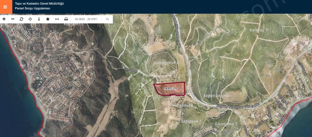 Atatürk Mah. Seferihisar Satılık Arazi |  61028M2 100.000.000Tl Resim-2