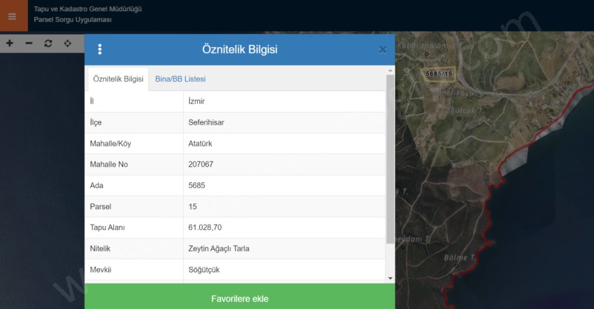 Atatürk Mah. Seferihisar Satılık Arazi |  61028M2 100.000.000Tl Resim-4