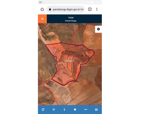 Uzuntepe Mah. Sivas Satılık Tarla |  1000M2 500.000Tl Resim-2