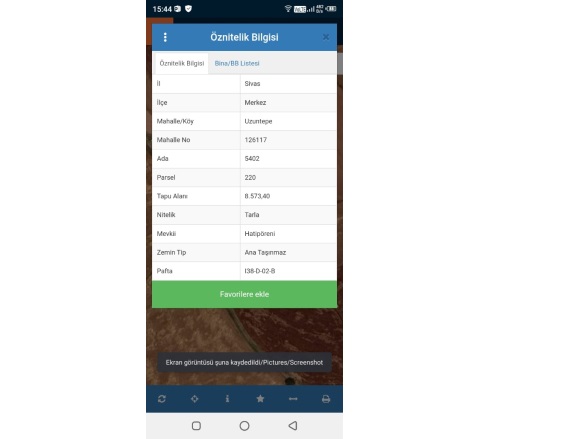 Uzuntepe Mah. Sivas Satılık Tarla |  8573M2 4.000.000Tl Resim-2