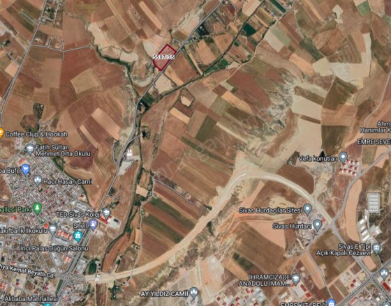 Çayboyu Mah. Sivas Satılık Tarla |  9500M2 11.000.000Tl Resim-2