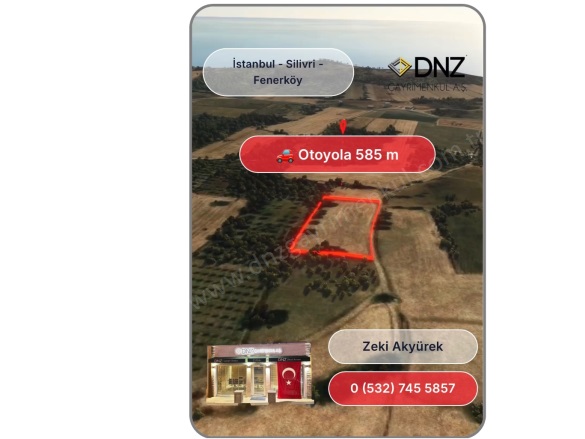 Fener Mah. Silivri Satılık Tarla |  2569M2 5.150.000Tl Resim-4