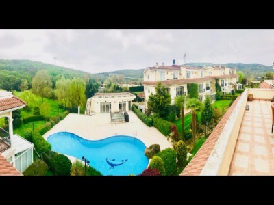 Dnz A Ş Göktürk Edenpark Tek Yetkili 325 M2 5+1 Satılık Villa Eyüpsultan Merkez Mah