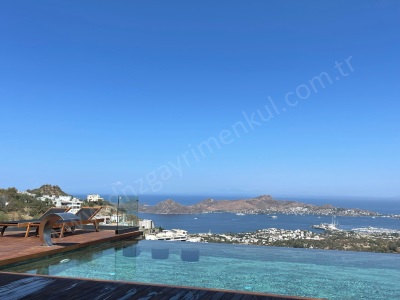 Dnz A Ş Bodrum Yalıkavak Deniz Manzaralı Tek Yetkili 5+1 Satılık Villa Mah