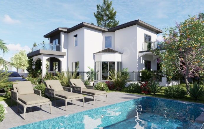 Kurtuluş Kurtuluş Acil Satılık Villa |  3+1 Oda | 400M2 315.000£ | 2 Banyo | 3 Yatak Odası Resim-1