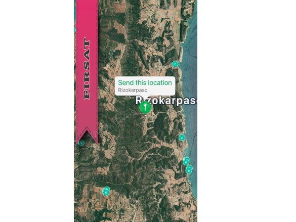 Dıpkarpaz Dıp Karpaz Satılık Tarla |  5000M2 14.500£ Resim-2