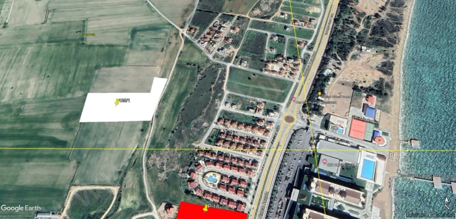 Long Beach  Long Beach Satılık Arazi |  24000M2 350.000£ İmarlı  Resim-1