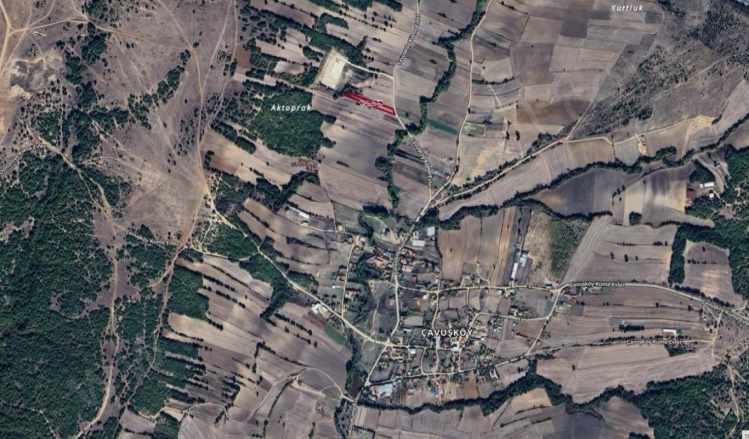 Kırklareli Babaeski Çavuşköy Satılık Tarla Tek Tapu 2350 M2 Köyü