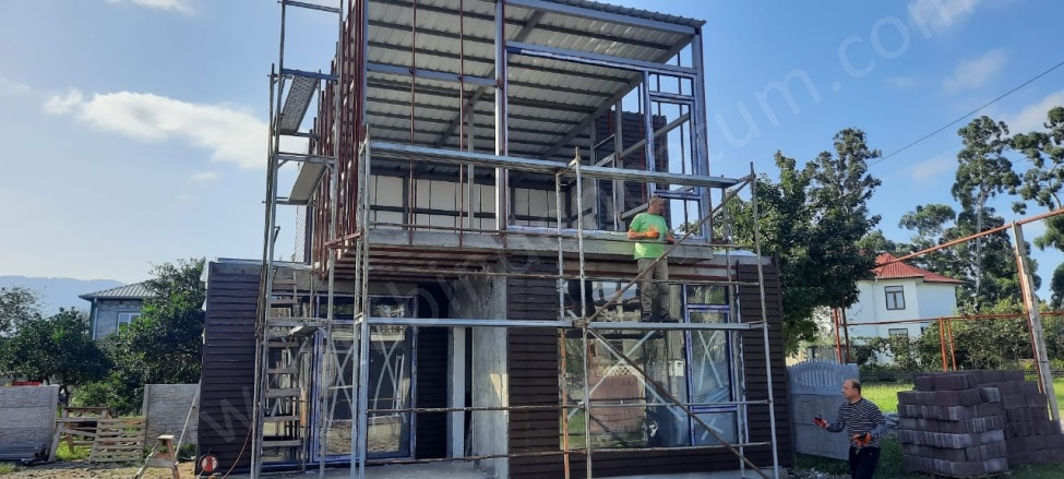 Merkez Batum Satılık Villa |  2+1 Oda | 130M2 120.000$ Eşyalı  | Doğalgaz(Kombi) | 2 Banyo | 2 Yatak Odası Resim-5