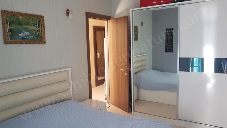 Merkez Batum Satılık Daire |  1+1 Oda | 50M2 69.000$ Eşyalı  | 11. Kat | Klima | 1 Banyo Resim-2