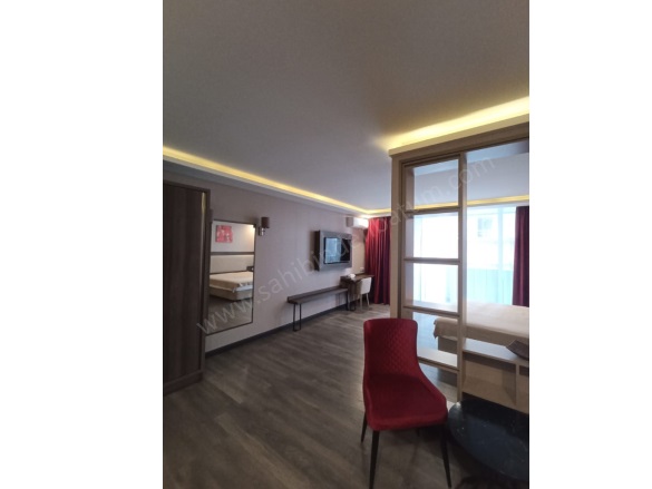 Merkez Batum Satılık Daire |  Stüdyo Oda | 55M2 72.000$ Eşyalı  | 2. Kat | Klima Resim-2