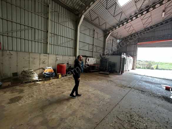 Turgutlu Kiralık Fabrika Sarıçalı Yolu Üzerinde Boşnak Tepe Mevki 11 500M2 Arsa Kapalı Alan 7000 M2 5+4 Irlamaz Mah