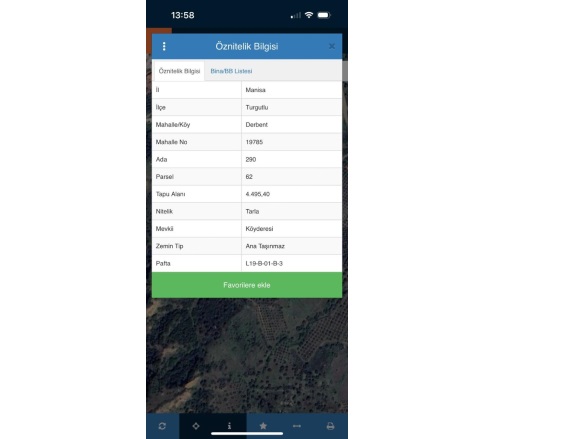 Derbent Mah. Turgutlu Satılık Tarla |  4495M2 2.750.000Tl Resim-2