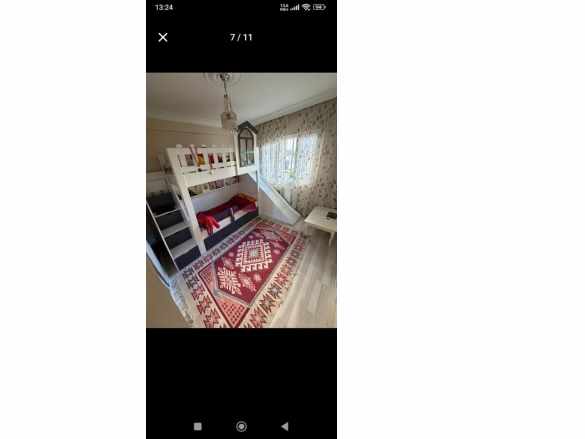 Turgutlu Satılık Daire Yıldırım Mah 130M2 3+1 Oda 2 Kat Doğalgazlı Çift Balkonlu 10 Yıllık 2+1