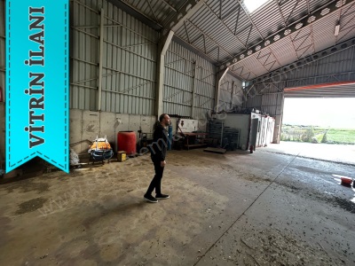 Turgutlu Kiralık Fabrika Sarıçalı Yolu Üzerinde Boşnak Tepe Mevki 11 500M2 Arsa Kapalı Alan 7000 M2 5+4 Irlamaz Mah