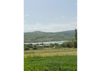 İzmir Satılık Tarla Ödemiş Horzumda 700M2 Tek Tapu Baraj Manzaralı Hobi Bahçesi Horzum Mah