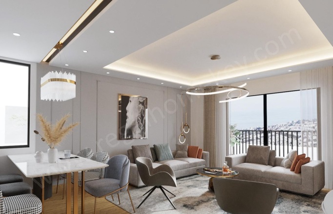 Değirmendere Mah. Kuşadası Satılık Daire |  4+1 Oda | 145M2 8.750.000Tl  Krediye Uygun  | Dubleks | Yerden Isıtma | 2 Banyo | 4 Yatak Odası Resim-3