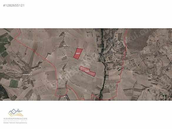 K Kazan Gyodan Akçaören Mahallesi Satılık Arsa Tarlalar Kahramankazan