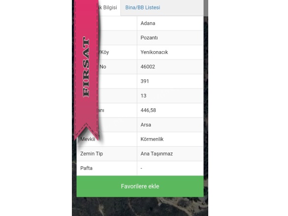 Yenikonacık Mah. Pozantı Satılık Parsel |  446M2 1.400.000Tl İmarlı  Resim-3