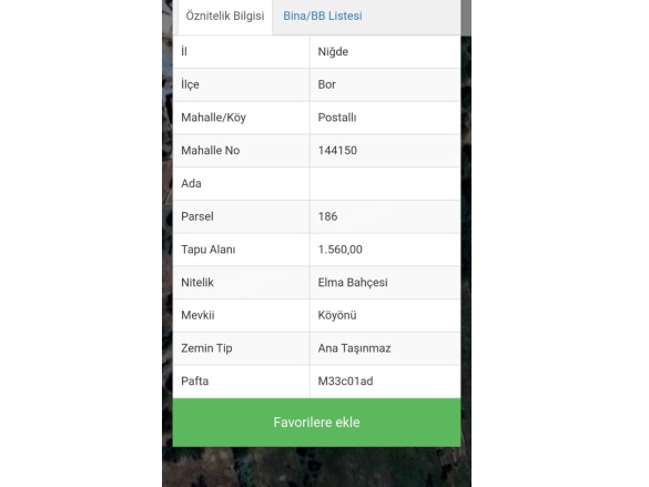 Postallı Köyü Bor Satılık Bağ |  1560M2 625.000Tl Resim-5