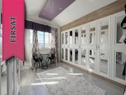 Sarıçam Kargakekeç Mah. Kiralık Villa 6+2 450 M2 | Doğalgaz(Kombi) | 2 Banyo | 5 Yatak Odası