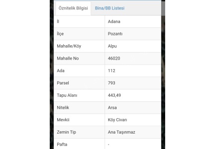 Pozantı Alpu Yaylasında 950 M2 İmarlı Arsa Satılık Parsel Mah