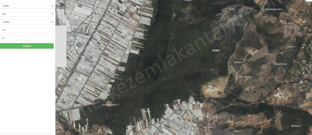 Üzümlü Mah. Kaş Satılık Tarla |  1445M2 750.000Tl Resim-3