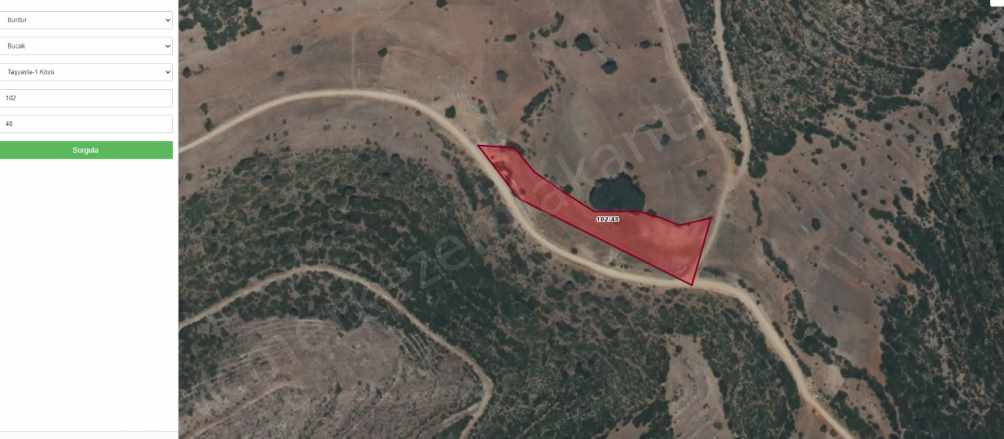 Burdur Bucak Taşyayla 1 Mah Satılık Tarla 6750M2