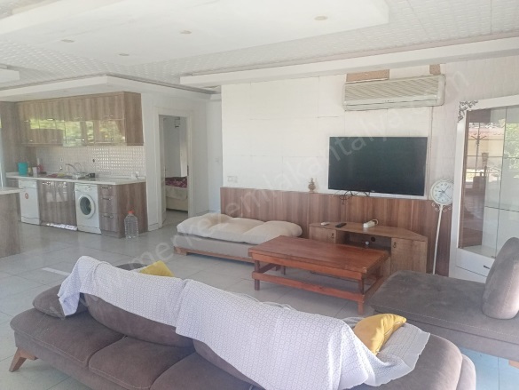 Aşağıkaraman Mah. Konyaaltı Kiralık Villa |  2+1 Oda | 350M2 Aylık 40.000Tl Eşyalı  | Müstakil | Klima | 3 Banyo | 2 Yatak Odası Resim-2